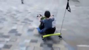 Детский электроскутер для дрифта POWER RIDER 360