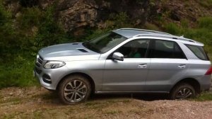 Mercedes GLE на бездорожье