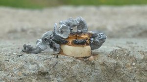 Фараонова змея - разложение глюконата кальция