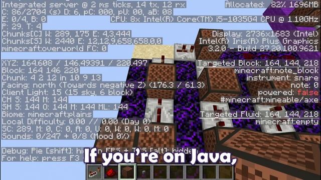 How to make Vibrant Eyes in Minecraft Note Blocks [EASY TUTORIAL] смотреть онлайн