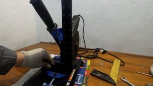 как установить и выставить болгарку на стойке ПРАВИЛЬНО!!!