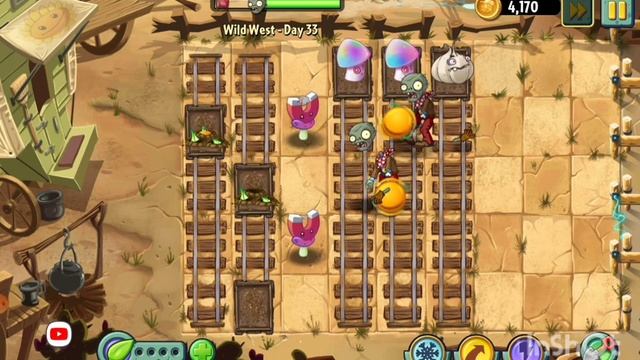 PvZ 2 Reflourished - Wild West - Day 33 - The chicken raid! смотреть онлайн