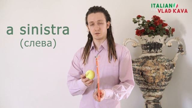 Как описать положение предмета на итальянском. Итальянский язык. Уровень А2
