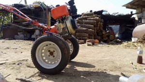 сборка мотоблока и усиление крепления двигателя.