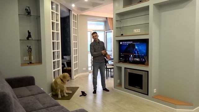 Интерьер квартиры в Новой Москве. Дизайн-проект с перепланировкой. Неоклассика. смотреть онлайн