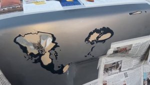 легкий способ убрать косяк по покраске