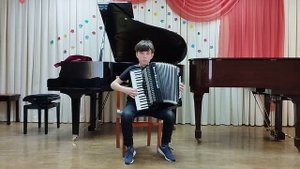 А.Доренский " Прелюдия". Круковский Артем. 9 лет. Аккордеон.