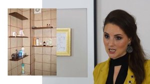 Дизайн ванной: Обои вместо плитки? А что, так можно было?