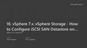 18. ESXi iSCSI SAN Configuration with Windows Server 2022 | VMFS 5 vs. VMFS 6 Comparison | Lab Setup