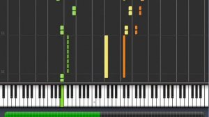 Duck Tales Moon Theme in Synthesia (piano)