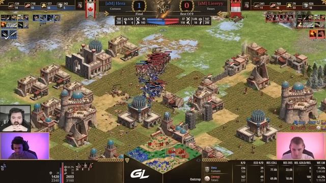 ФИНАЛ чемпионата мира за $80.000 по Age of Empires 2! Liereey vs Hera | Age of Empires 2 смотреть онлайн