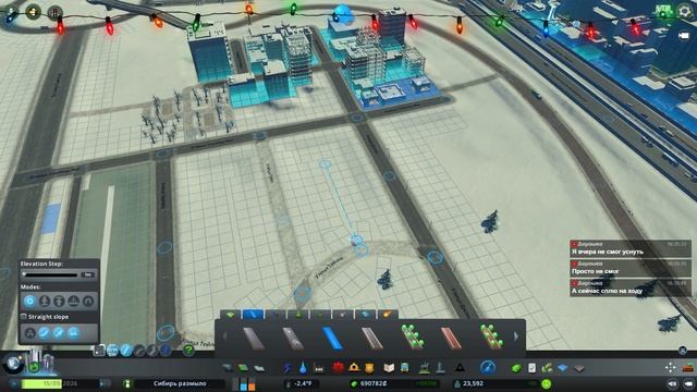 Cities: Skylines | Строим Зимний Город! #3 смотреть онлайн