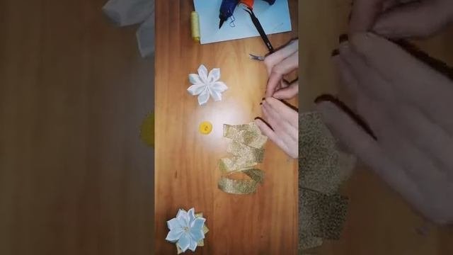 Мастер-класс по изготовлению заколки 