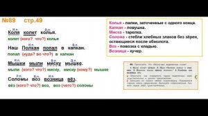 Руский язык учебник. 3 класс. Часть 2. Канакина В. П. Упражнение.89  ответы
