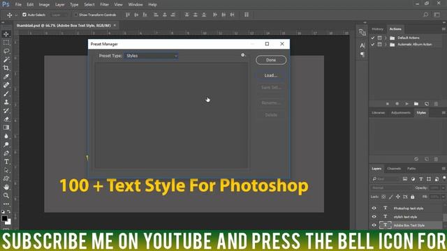 100 + Text Style For Photoshop Vol#8 By Adobe Box Download Free 2019 смотреть онлайн