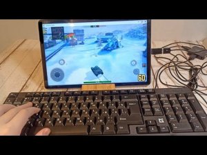 ПОДКЛЮЧИЛ КЛАВИАТУРУ И МЫШЬ К ПЛАНШЕТУ - ИГРАЮ В ИГРЫ!