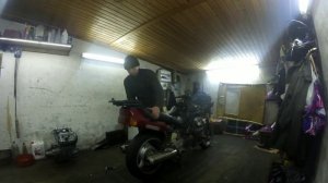 Замена двигателя HONDA ST1100 Pan European. Часть1