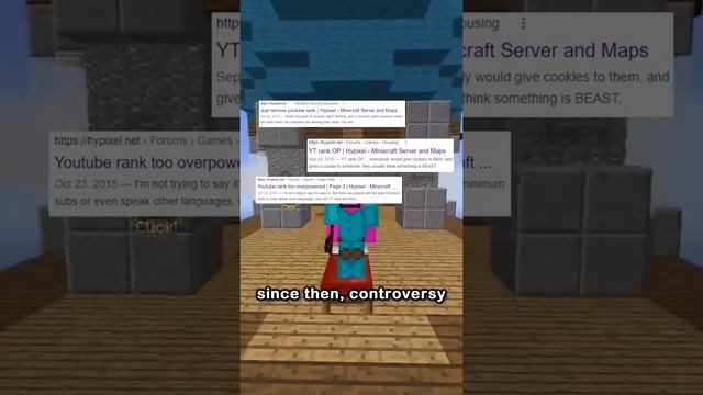 is hypixel youtube rank an advantage?