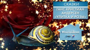 #СмотриДома | Ганс Христиан Андерсен «Улитка и розы» | Сказки на ночь
