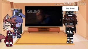 FNAF REACTS TO INTO THE PIT (READ DESC)