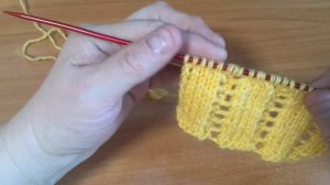 ВЕРТИКАЛЬНЫЙ АЖУРНЫЙ УЗОР СПИЦАМИ! Для любых изделий.