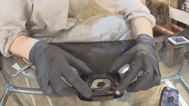 Как поклеить датчик дождя - обрисовка места под датчик. смотреть онлайн