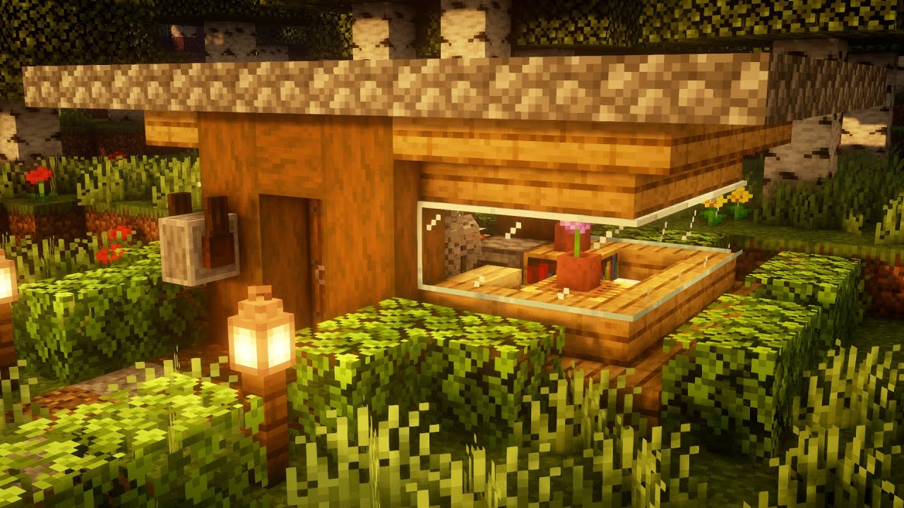 СТАРТОВЫЙ ДОМ В МАЙНКРАФТЕ!