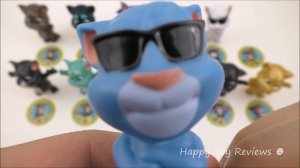 2016 McDONALD'S TALKING TOM HAPPY MEAL TOYS US COMPLETE SET 12 KIDS MEAL TOYS COLLECTION USA REVIEW