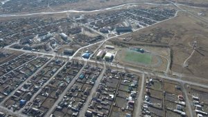 Аскиз с высоты 400 метров