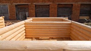 сруб бани 3х5 кругляк