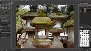 GIMP: Как размыть задний фон?