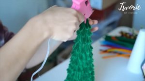 Ёлка из синельной проволоки / DIY TSVORIC