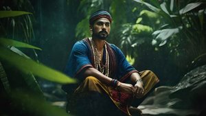 Племя ЧЕРНЫХ ЯГУАРОВ бьет первобытную музыку