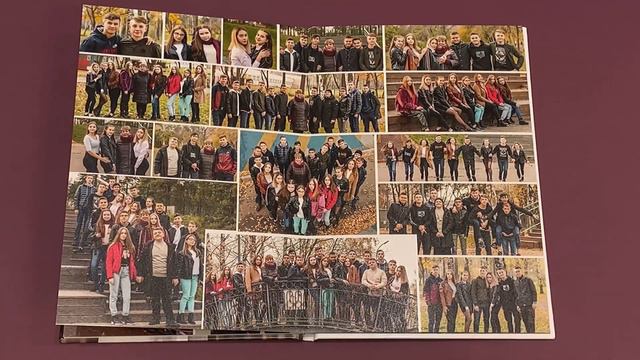 Выпускной альбом для 11 класса г. Казань дизайн GRADUATION смотреть онлайн