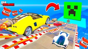 СПУСТЯ МЕСЯЦ ВЕРНУЛИСЬ В НЕРЕАЛЬНЫЙ СПУСК! ПРЯМО ВНИЗ К ВЗРЫВАЮЩЕМУСЯ КРИПЕРУ | УГАР В GTA 5 ONLINE