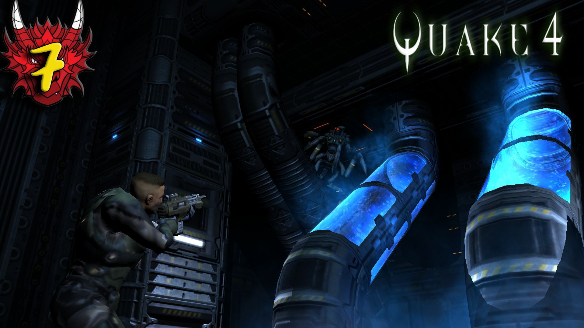 Quake 4 ⋙ Прохождение #7 ⋙ Жирный босс