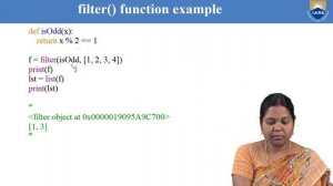 Map, Filter and Reduce functions by Ms B Padmaja