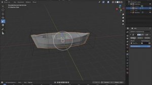 Создаём лодку в Blender 3d