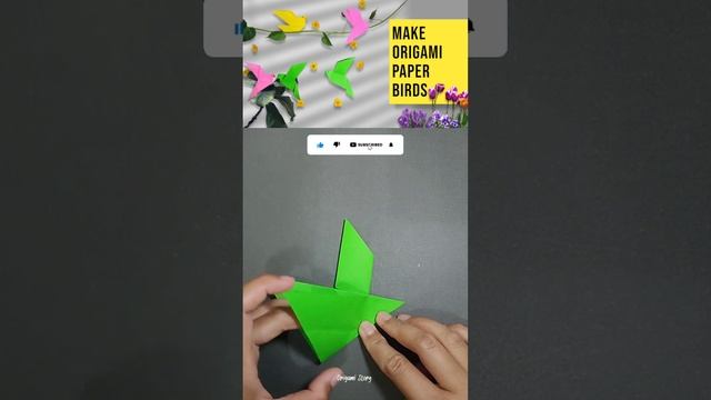 Make Origami Paper Bird | Pigeons | Dove | Origami Bird