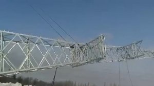 Установка анкерной опоры"У330"