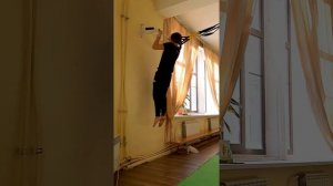 Pull-ups like a part of capoeira training. Подтягивания, как часть капоэйро тренировки)