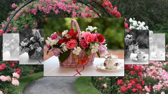 Цветы и музыка для вас друзья. смотреть онлайн