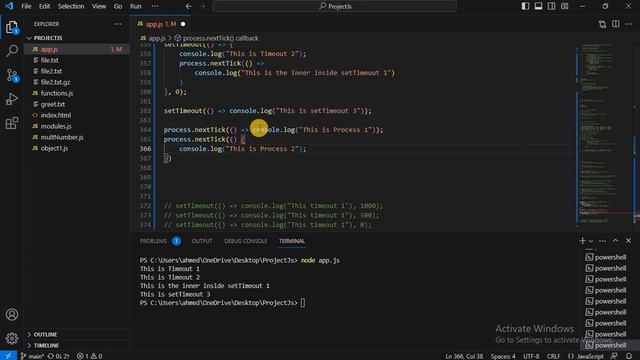 Learn Node Js - #028 - in 2023 |  Timer Queue in Node js درس مهم