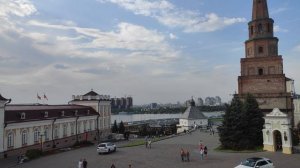 Башня Сююмбике в Казанском Кремле Вахитовский район в Казани (Видео в 4K Казань)