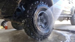 Ford Ranger T6 Wheel and Tyre deep clean after going off-road. *ASMR