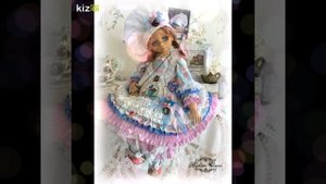 Коллекционные текстильные куклы.