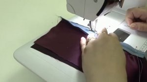 Втачиваем обычную молнию