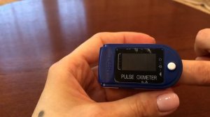 Уровень кислорода в крови / Приобрели пульсоксиметр