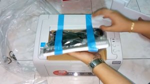 Unboxing Laser Printer with Wifi Pantum P2506W Grey Color