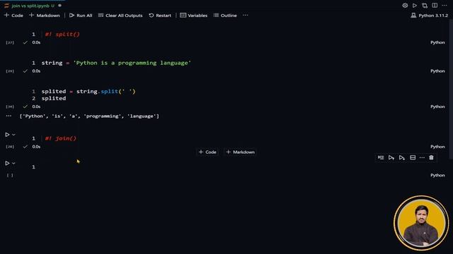join vs split | Python Interview Question | String Manipulation | Python Basic